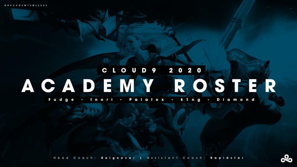 League of Legends: Cloud9 Announces 2020 Academy Roster