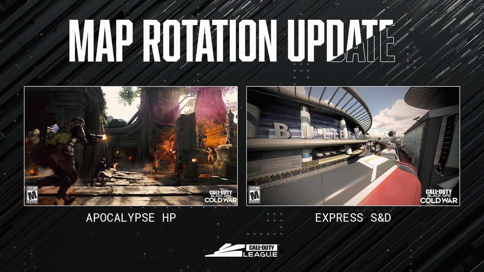 Call of Duty League Reveals New Map Pool For Stage 2