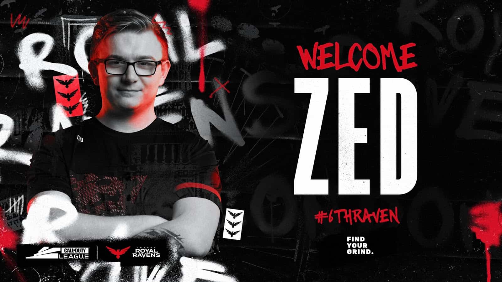 CoD: Zed To Replace Alexx On London Royal Ravens For Stage 1 Major