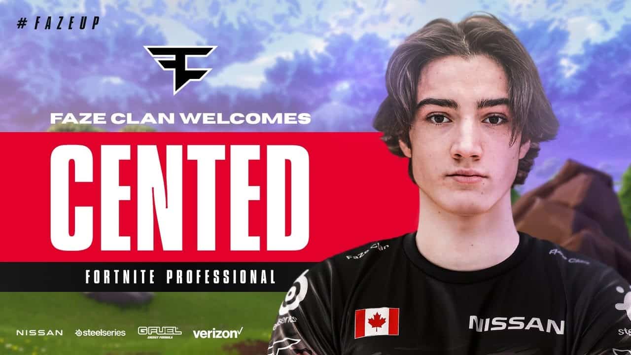 Fortnite: FaZe Clan Welcome Six-Time FNCS Finalist Cented