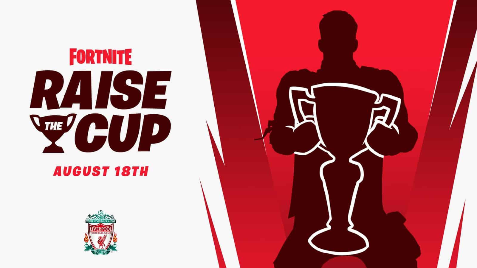 Fortnite x Liverpool Football Club Raise The Cup Tournament Announced