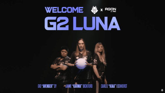 G2 Esports’ New Women’s Rocket League Team G2 LUNA