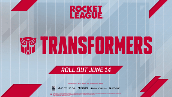 The All New Rocket League Transformers Bundle. A Fresh New Look For Your Garage.