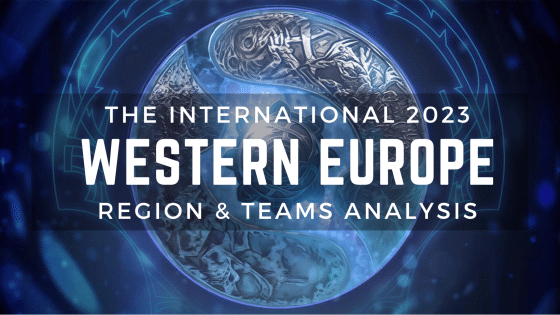 Qualified Western European Teams – TI 12 Region Analysis