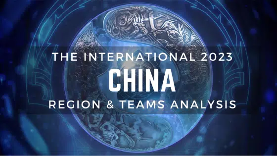 Qualified Chinese Teams – TI 12 Region Analysis