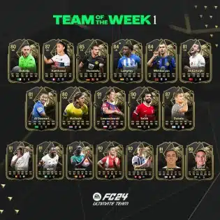 EA FC 24 Team of the Week 1 Revealed