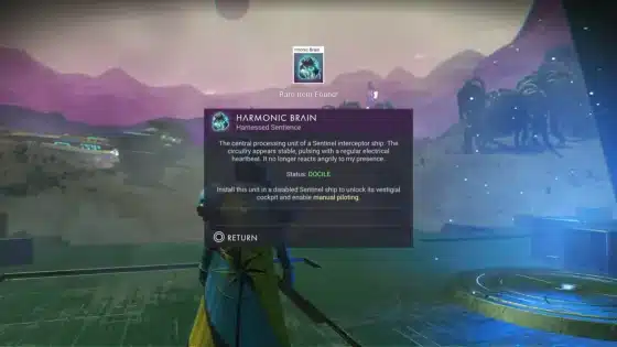 Finding Harmonic Brain On Corrupted Planets In No Man’s Sky
