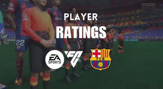 FC Barcelona EA FC 24 Player Ratings Revealed